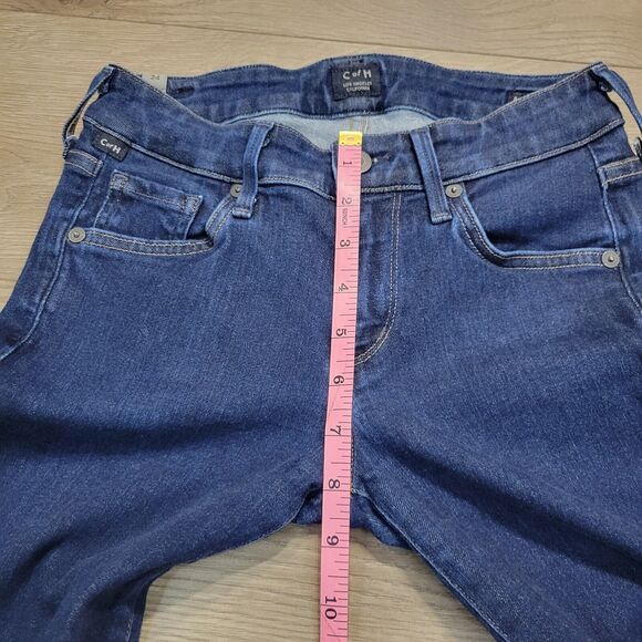 Citizens of Humanity Jeans Womens 24 Blue Arielle Mid Rise Slim Stretch Skinny - Picture 8 of 10